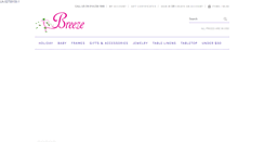 Desktop Screenshot of breezegifts.com